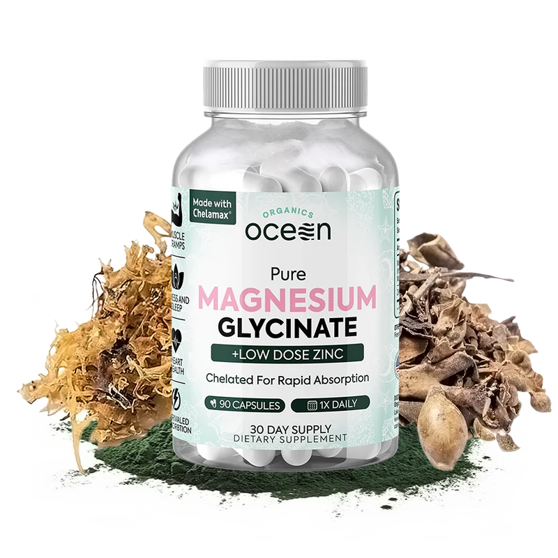 Organics Ocean Pure Magnesium Glycinate with Zinc 90 Capsule
