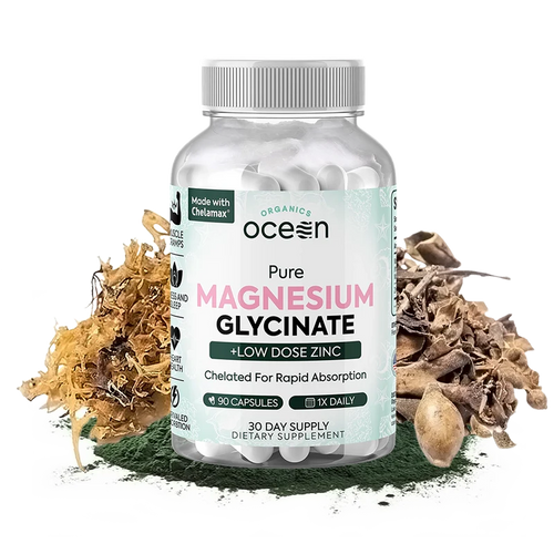 Organics Ocean Pure Magnesium Glycinate with Zinc 90 Capsule