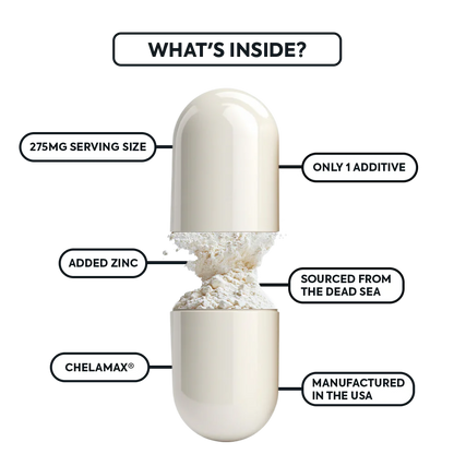 Organics Ocean Pure Magnesium Glycinate with Zinc 90 Capsule