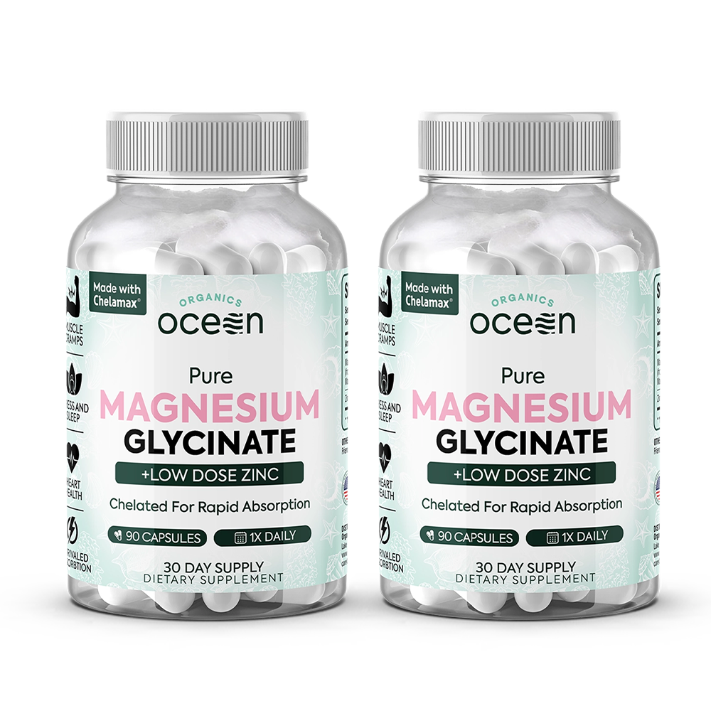 Organics Ocean Pure Magnesium Glycinate with Zinc 90 Capsule