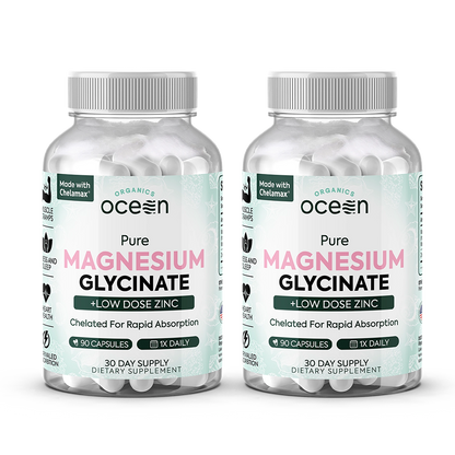 Organics Ocean Pure Magnesium Glycinate with Zinc 90 Capsule